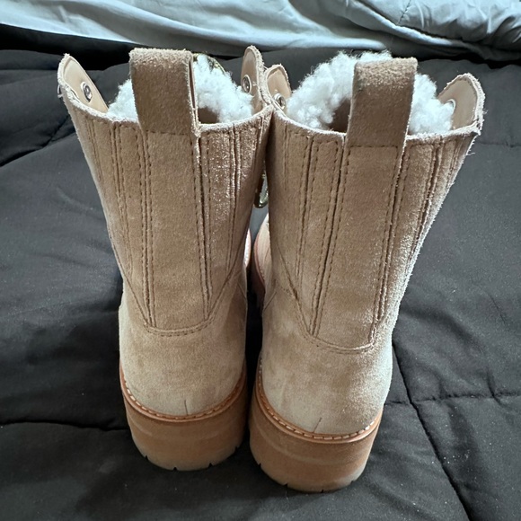 MARC FISHER “Izzie” Boots- Light Natural - Picture 5 of 7